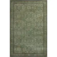 Isabelline One-of-a-Kind Maeby Hand-Knotted Ivory 6'5" x 9'9" Wool Area Rug
