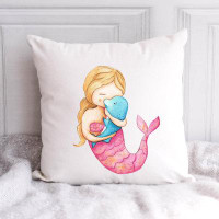 East Urban Home Nautical Sea Life_346 - Throw Pillow Insert Included