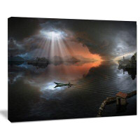 Made in Canada - Design Art 'High Water Photo Collage' Graphic Art on Wrapped Canvas