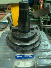 7-1/2 Sandvik 12 insert (double row of 11) face mill cutter