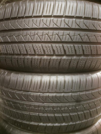 (T20A) 2 Pneus Ete - 2 Summer Tires 225-45-18 Pirelli 8-9/32 - PRESQUE NEUF / LIKE NEW