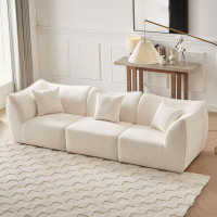 Latitude Run® Upholstered Sectional Sofa With Pillows