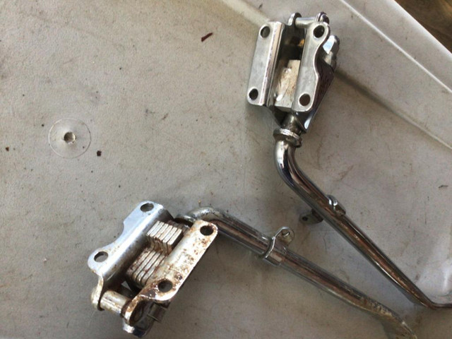 Harley-Davidson Late Shovelhead FX FLH Side Jiffy Kick Stand in Motorcycle Parts & Accessories in Ontario - Image 3