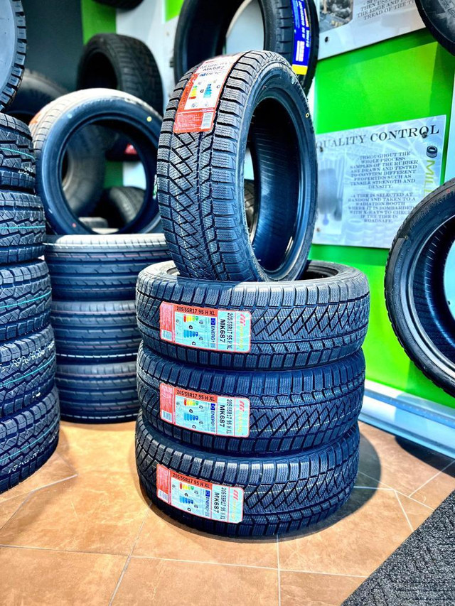 MIleking 205/55R17 WINTER TIRES FOR SALE! @MillTire Kelowna 2055517 205/55/17 in Tires & Rims in Kelowna - Image 3