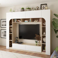 Latitude Run® 94.5'' Entertainment Centre With Strong Storage