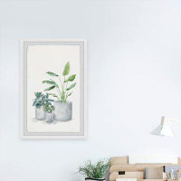 Bayou Breeze 'Blooming Houseplants' Framed Print