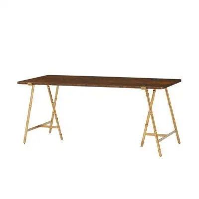Theodore Alexander Kesden Solid Wood Desk