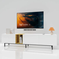 MaMa TV Console With Big Storage Cabinets