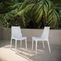 Wrought Studio Gerena Stacking Patio Dining Chair