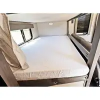 Camper Sleep Matelas de lit / voyage en mousse viscoélastique infusée au graphite 6 "Camper Sleep