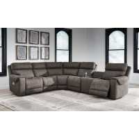 Signature Design by Ashley Hoopster 6-Piece Power Reclining Sectional