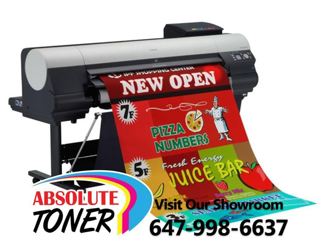 $25/month Canon imagePROGRAF iPF6400 6400 24 Wide Format Graphic Arts Printer Printing Shop Copy Machine REPOSSESSED in Other Business & Industrial in Toronto (GTA)