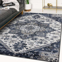 Persian-rugs Taba Abstract Ivory Area Rug