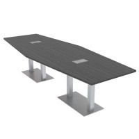 Skutchi Designs, Inc. Hexagon Conference Table with Power Modules