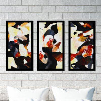 Made in Canada - Picture Perfect International "Hosea 5 15 Max" by Mark Lawrence 3 Piece Framed Graphic Art Set