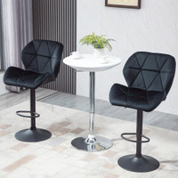 Bar Chair 20.25"x22.75"x36.5" Black