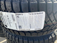 FOUR NEW 215 / 55 R16 GISLAVED NORDFROST 200 TIRES -- SALE