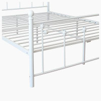 Ebern Designs Metal Bed Frame with Headboard and Footboard