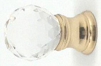 Crystalite 7/8" Diameter Round Knob