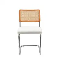 Bay Isle Home™ Hayward Cane Back Fabric Side Chair - Set Of 2