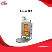 BRAND NEW Electric/Natural Gas Shawarma and Doner/Donair Gyro Broiler Machines - Display /Warmer