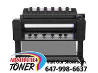 $85/Month - HP Designjet T2500 36” High Speed eMultifunction Large Wide Format Printer Copier Scanner For Business