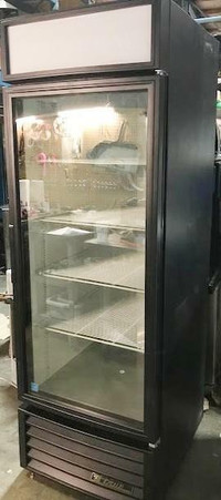 True Single Glass Door Display Refrigerator - demo quality -Save $800