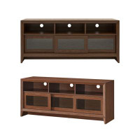 Red Barrel Studio Brown Modern TV Cabinet With Storage Space For Tvs Up To 60"