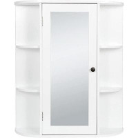 Ebern Designs Wrenlee Surface Mount Framed 1 Door Medicine Cabinet
