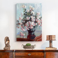 Red Barrel Studio Vintage Floral Print CXXXI -Gallery Wrapped Canvas