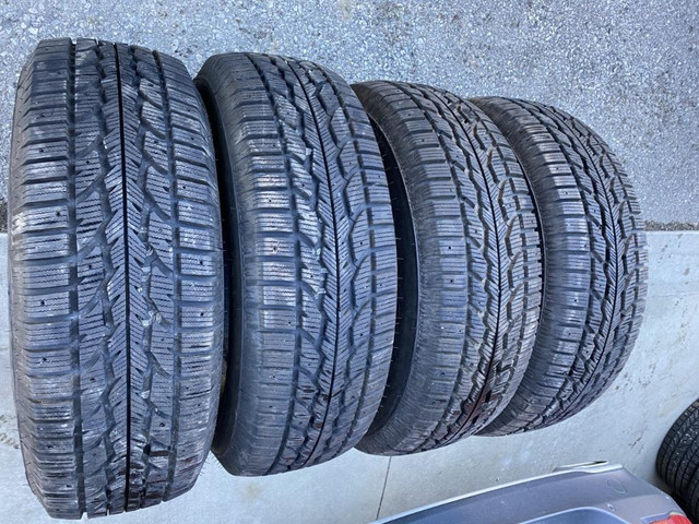 265/75/15 SNOW TIRES FIRESTONE SET OF 4 $650.00 TAG#Q1561 (NPLN2501195Q2) MIDLAND ON. in Tires & Rims in Ontario