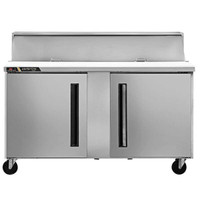 60 Centerline by Traulsen Mega Top Solid Doors Sandwich/Salad Prep Table CLPT-6024-SD-LR