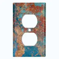 WorldAcc Patterned 1-Gang Duplex Outlet Wall Plate
