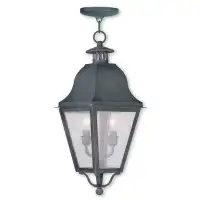 Lark Manor Arnfred 2 -Bulb 19" H Outdoor Hanging Lantern