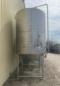 Large Stainless-steel Dimple Jacketed Tank