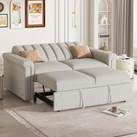 Latitude Run® Convertible Soft Cushion Sofa Pull Bed