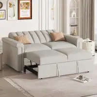 Latitude Run® Convertible Soft Cushion Sofa Pull Bed