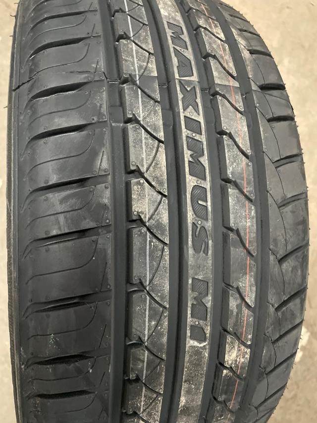 4 pneus dété neufs P225/50R17 98W Maxtrek Maximus M1 in Tires & Rims in Québec City - Image 4