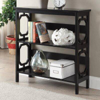 Highland Dunes Rumbell 32.5" H x 31.5'' W Wood Standard Bookcase