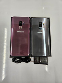 Samsung S9 S9 + Plus 64GB CANADIAN UNLOCKED NEW CONDITION WITH ALL BRAND NEW ACCESSORIES 1 Year WARRANTY INCLUDED