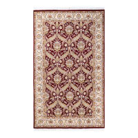 The Twillery Co. One Of A Kind Hand Knotted Traditional Oriental Hayner Red Area Rug