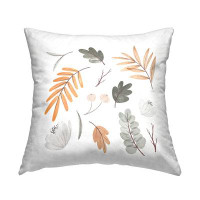 East Urban Home Soft Varied Botanical Plants Minimal Muted Tones Printed Throw Pillow Design By Daphne Polselli
