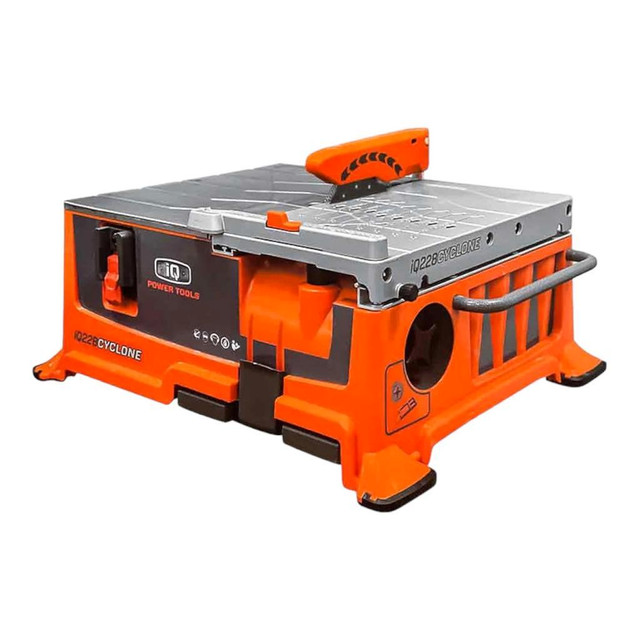 HOC iQ228CYCLONE 7 DRY CUT TILE SAW WITH INTEGRATED DUST CONTROL SYSTEM + 1 YEAR WARRANTY in Power Tools
