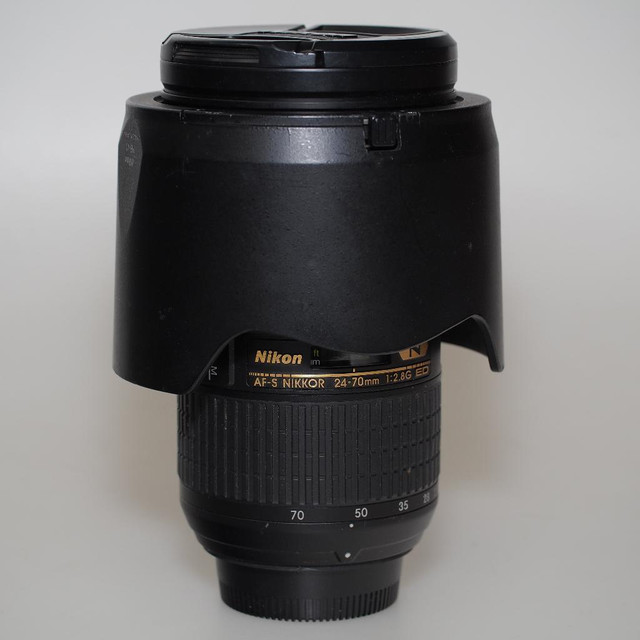 Nikkor Lens AF-S 24-70mm f2.8G ED (Used ID:1767) in Cameras & Camcorders
