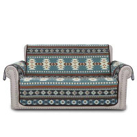 Foundry Select White Sand Trail Love Seat Cover