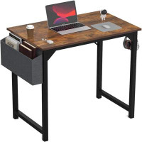 17 Stories 32 Inch Office Small Computer Desk Modern Simple Style Writing Study Work Table for Home Bedroom