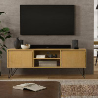 Loon Peak Hunter Solid Wood TV Stand for TVs up to 65"