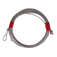 G.A.S. Hardware Garage Door 8' 6" Cable Assembly For High Torsion Spring (Red)