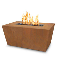 The Outdoor Plus Mesa 24" H Steel Outdoor Fire Pit Table