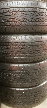(W13) 4 Pneus Ete - 4 Summer Tires 275-55-20 Continental 7/32